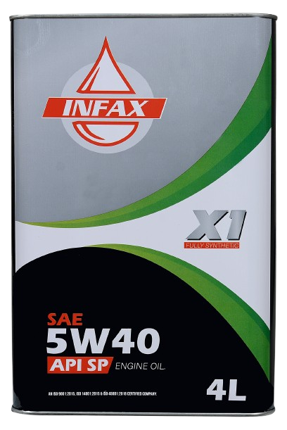 Infax X1 5W40 Full Synthetic Engine Oil