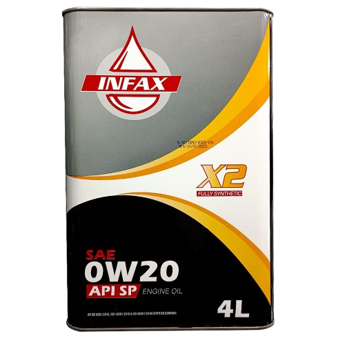 Infax X2 0W20 Full Synthetic Engine Oil